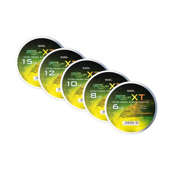 Fir Monofilament Drennan -  Specialist XT Mono 0.30mm 500m